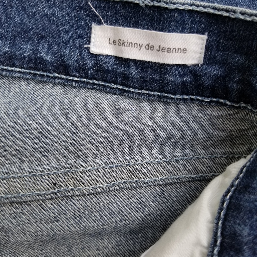 Frame Le Skinny De Jeanne Jeans Rivercrest Sz 25 - Picture 7 of 8